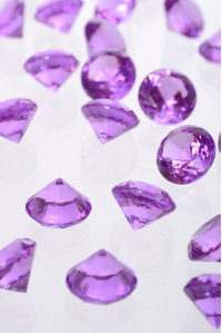 20MM ACRYLIC DIAMOND PURPLE PKG/1LB