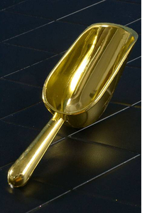 6.25" X 2" CANDY SCOOP GOLD PKG/6
