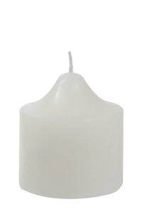 2.75" x 3" PILLAR CANDLE WHITE