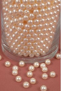 8MM ABS PEARL BEADS CHAMPAGNE PKG(500g)