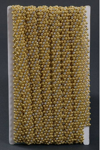 12YDS DIAGONAL RHINESTONE/DIAMOND GARLAND GOLD