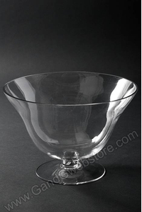 5.5" X 10.5" X 7" GLASS BOWL CLEAR