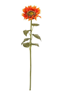 43" Single Sunflower Orange