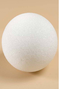 3" STYROFOAM BALL WHITE PKG/12