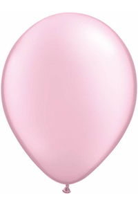 11" ROUND LATEX BALLOON PEARL PINK PKG/100