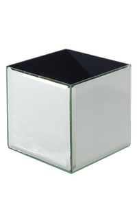 5" X 5" X 5" MIRROR CUBE