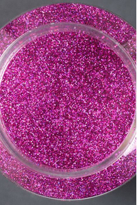 16OZ X .015" LAZER GLITTER FUCHSIA