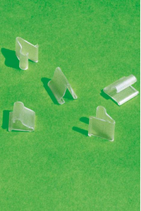 1/2" PLASTIC QUICKIE CLIPS PKG/100