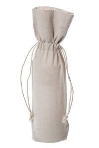 6" x 15"  LINEN WINE BAG(PKG OF 6)