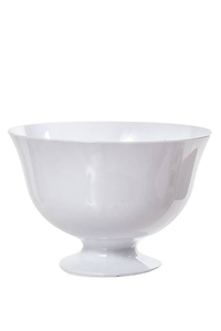 9.5" FRUIT BOWL WHITE