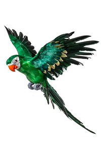 22" FEATHER FLYING MACAU GREEN