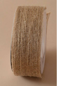 1.5" X 10YDS JUTE ROLL NATURAL