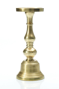 11.5" ATHENA CANDLE HOLDER GOLD