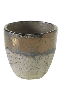 5.75"X 5.25" MURIEL POT BRONZE