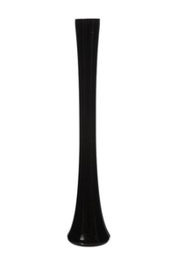 1.75" X 16" SKYLINE VASE BLACK