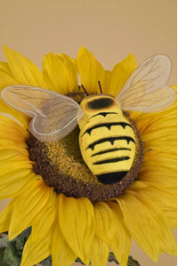 5" JUMBO BEE YELLOW PKG/6