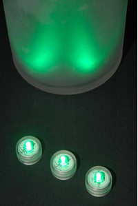 SUBMERSIBLE LIGHT GREEN PKG/10