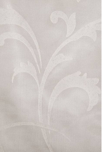54" X 108" PRINTED SATIN TABLE COVER WHITE