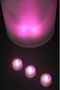 SUBMERSIBLE LIGHT PINK  PKG/10