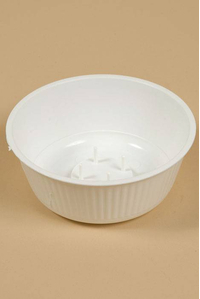 6" X 2.5" BOWL WHITE PKG/12