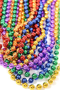 33" PARTY BEADS ASSORTED PKG/12