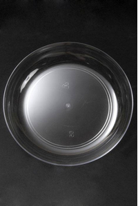 9" DISH CLEAR CLEAR PKG/24