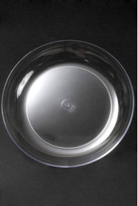 9" CLEAR DISH PKG/6