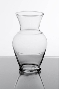 7" X 3.5" CLASSIC GLASS URN CLEAR