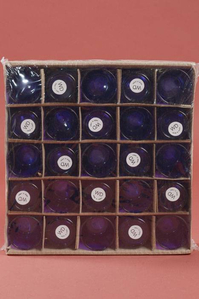 VOTIVE HOLDER PURPLE PKG/25