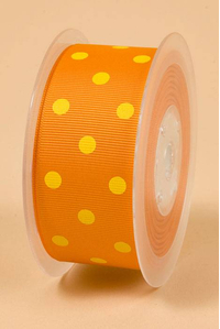 1-1/2" X 17YDS GROSGRAIN RIBBON TANGERINE #668