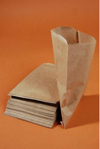 6.25" X 9.25" MERCHANDISING BAG NATURAL PKG/100