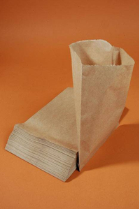 8.5" X 11" MERCHANDISING BAG NATURAL PKG/100