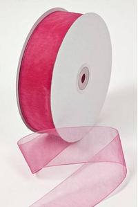 ORGANDY RIBBON - HOT PINK #09