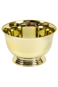 4.75" LARGE REVERE BOWL GOLD PKG/6