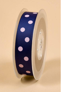 7/8" X 17YDS GROSGRAIN LIGHT NAVY #365