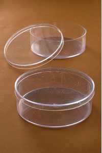 4.5"  ROUND BOX CLEAR PKG/12