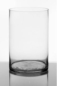 8" X 12" CYLINDER VASE CLEAR