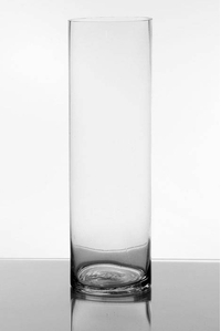 5" X 16" CYLINDER VASE CLEAR