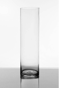 4" X 14" CYLINDER VASE CLEAR