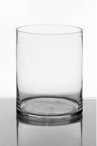 8" X 10" CYLINDER VASE CLEAR