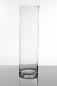 5" X 18" CYLINDER VASE CLEAR