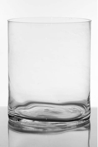 10" X 12" CYLINDER VASE CLEAR