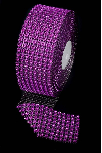 2" X 5YDS DIAMOND WRAP PURPLE