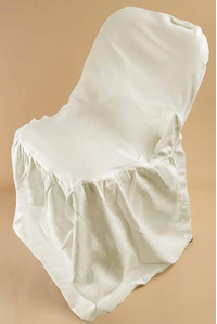 FOLDING CHAIR COVER IVORY