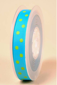 5/8" X 17YDS GROSGRAIN TURQUOISE #340