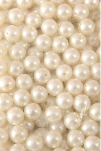 12MM ABS PEARL BEADS IVORY PKG(500g)