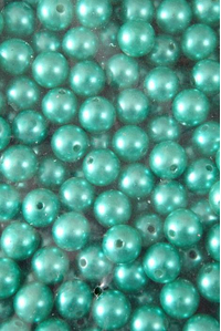 14MM ABS PEARL BEADS TEAL PKG(500g)