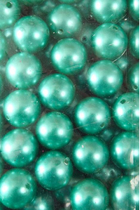 20MM ABS PEARL BEADS TEAL PKG(500g)