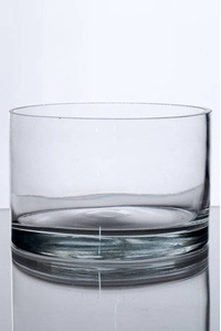 6" X 4" CYLINDER VASE CLEAR