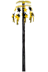 8FT STAR CASCADE FOUNTAIN BLACK/GOLD